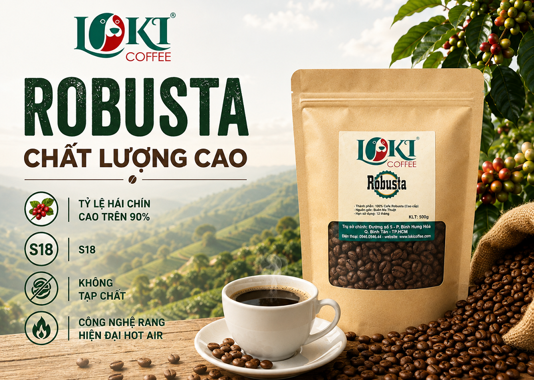Robusta Chất lượng cao