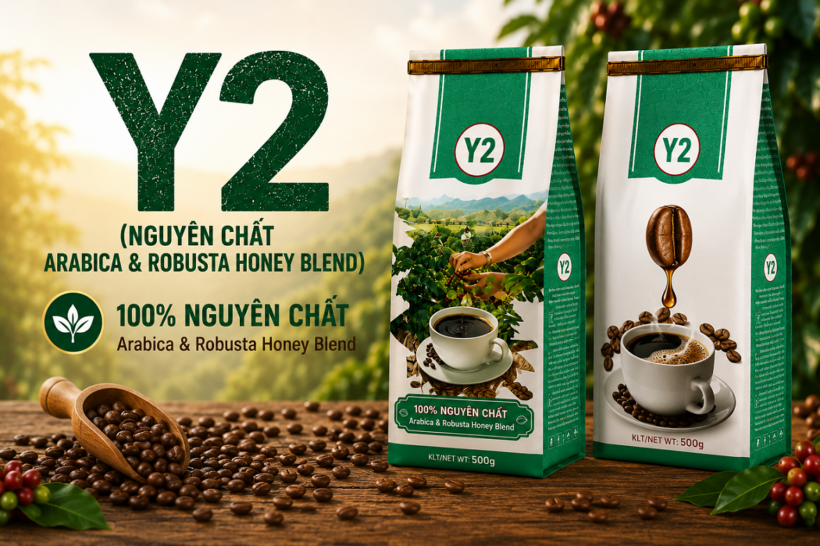 Y2 (Nguyên chất Arabica & Robusta Honey Blend)