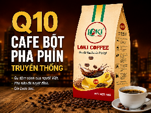 Q10 - Cafe pha phin truyền thống